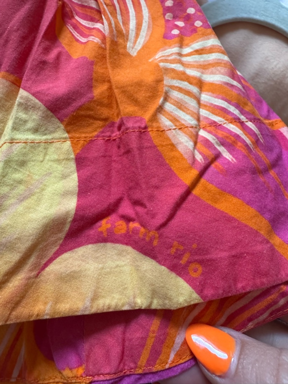 FARM RIO Summer Garden Mini Dress XL - Picture 12 of 16
